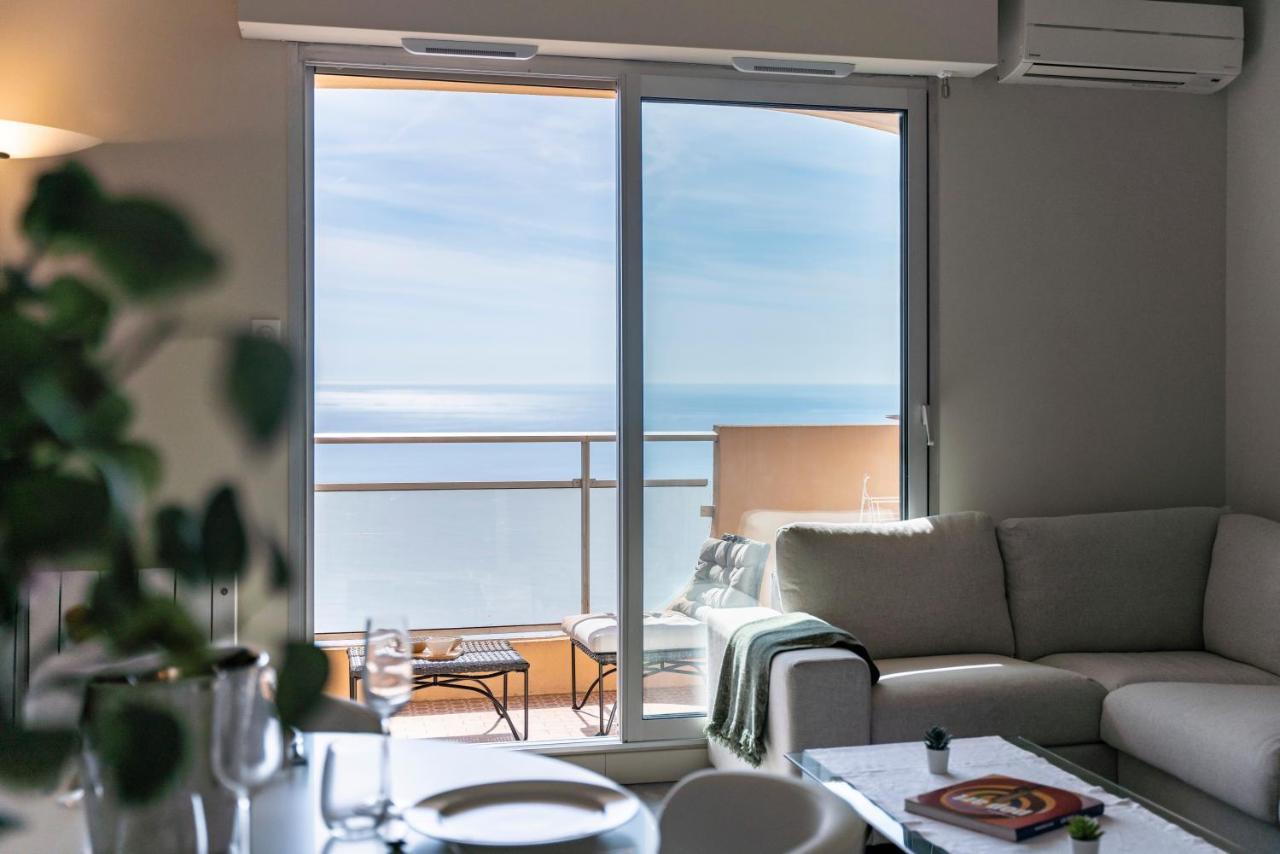 Baie Roquebrune, Balcon Vue Mer, Parking Gratuit - Ao المظهر الخارجي الصورة