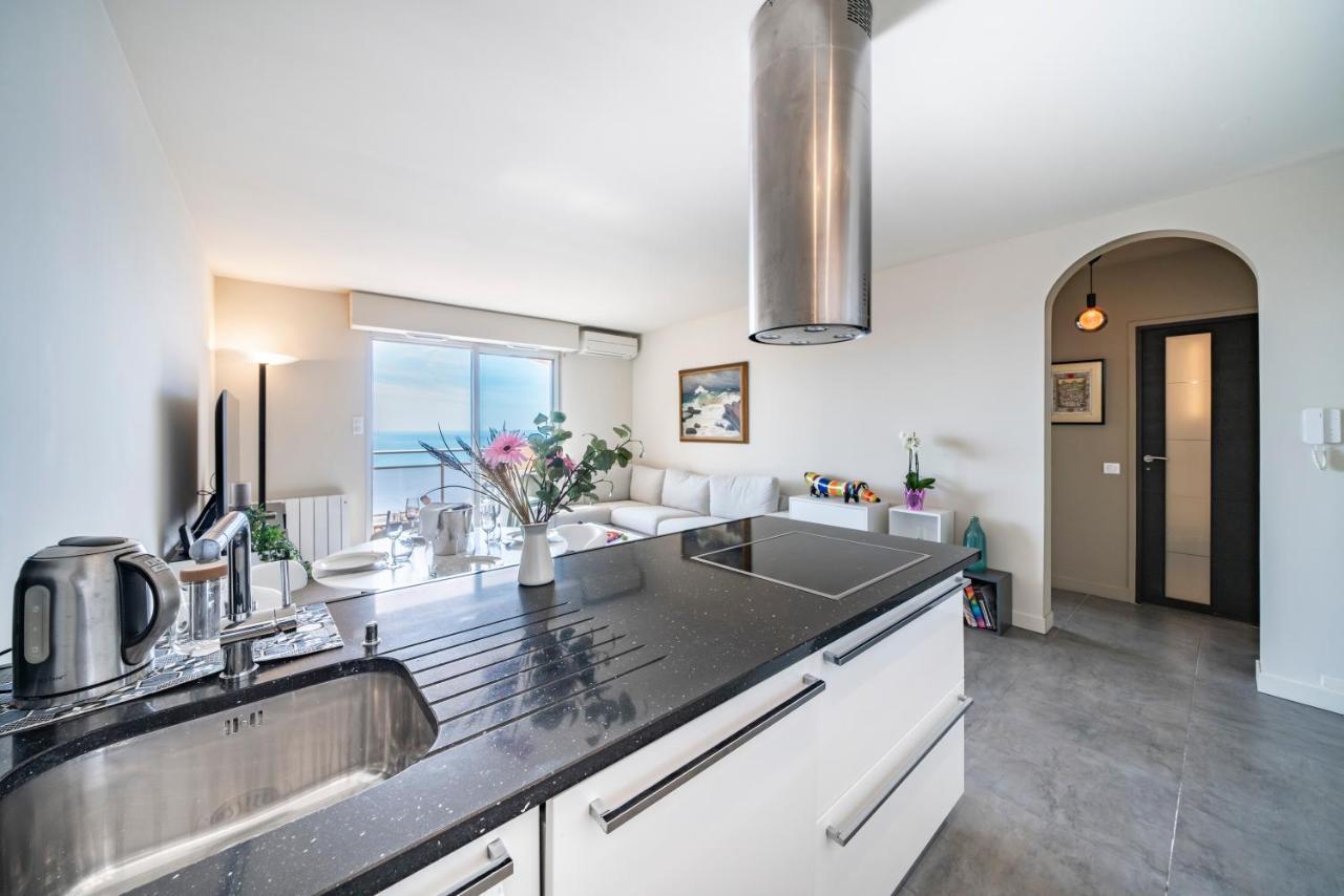 Baie Roquebrune, Balcon Vue Mer, Parking Gratuit - Ao المظهر الخارجي الصورة