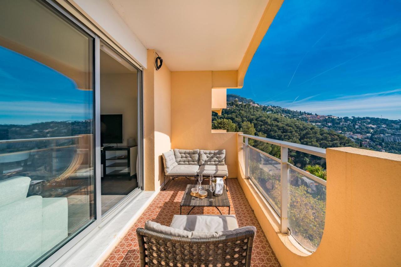 Baie Roquebrune, Balcon Vue Mer, Parking Gratuit - Ao المظهر الخارجي الصورة