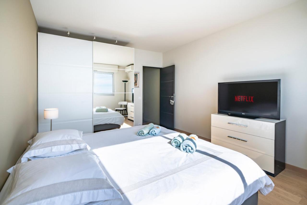 Baie Roquebrune, Balcon Vue Mer, Parking Gratuit - Ao المظهر الخارجي الصورة