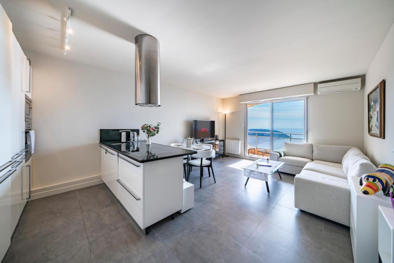 Baie Roquebrune, Balcon Vue Mer, Parking Gratuit - Ao المظهر الخارجي الصورة